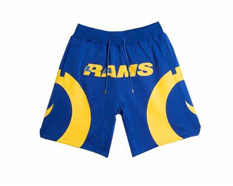 Los Angeles Rams blue short->los angeles rams->NFL Jersey