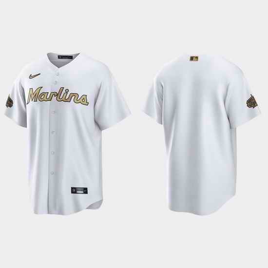 Men Miami Marlins 2022 Mlb All Star Game White  Jersey->2022 all star->MLB Jersey