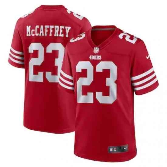 Men San Francisco 49ers Christian McCaffrey Nike Red Vapor Untouchable Stitched Jersey->women nfl jersey->Women Jersey