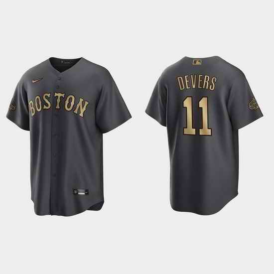 Men Rafael Devers Boston Red Sox 2022 Mlb All Star Game Charcoal Jersey->2022 all star->MLB Jersey