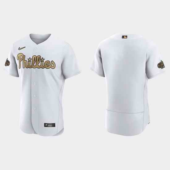 Men Philadelphia Phillies 2022 Mlb All Star Game Authentic White Jersey->2022 all star->MLB Jersey