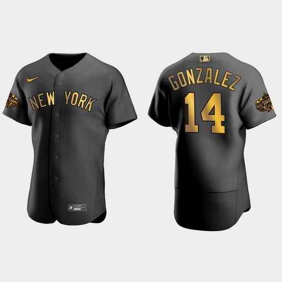 Men New York Yankees Marwin Gonzalez 2022 Mlb All Star Game Black Men Jersey->2022 all star->MLB Jersey