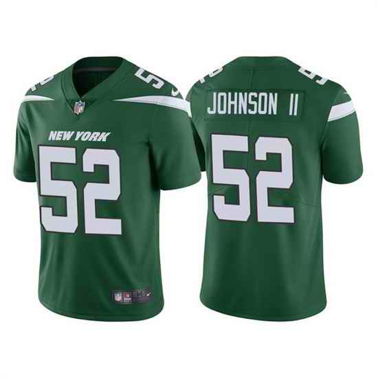 Men New York Jets #52 Jermaine Johnson II 2022 Green Vapor Untouchable Limited Stitched jersey->philadelphia eagles->NFL Jersey