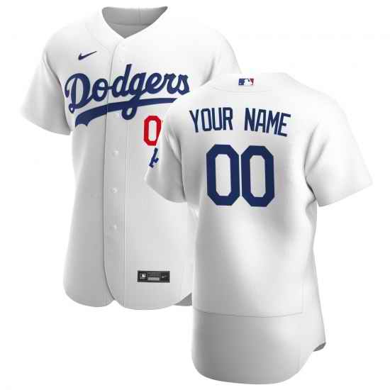 Men Women Youth Toddler Los Angeles Dodgers White Custom Royal Flex Base Base Stitched Jersey->customized ncaa jersey->Custom Jersey