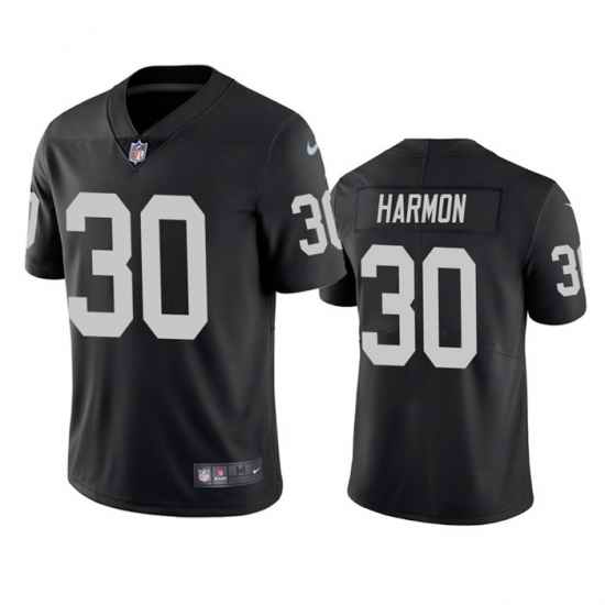 Men's Las Vegas Raiders #30 Duron Harmon Black Vapor Untouchable Limited Stitched Jersey->las vegas raiders->NFL Jersey