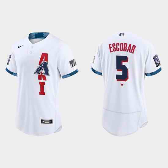 Men Eduardo Escobar Arizona Diamondbacks 2021 MLB All-Star Jersey->milwaukee brewers->MLB Jersey