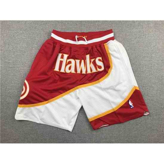Atlanta Hawks Basketball Shorts 001->golden state warriors->NBA Jersey