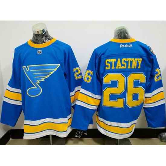 Blues #26 Paul Stastny Light Blue 2017 Winter Classic Stitched NHL Jersey->youth nhl jersey->Youth Jersey
