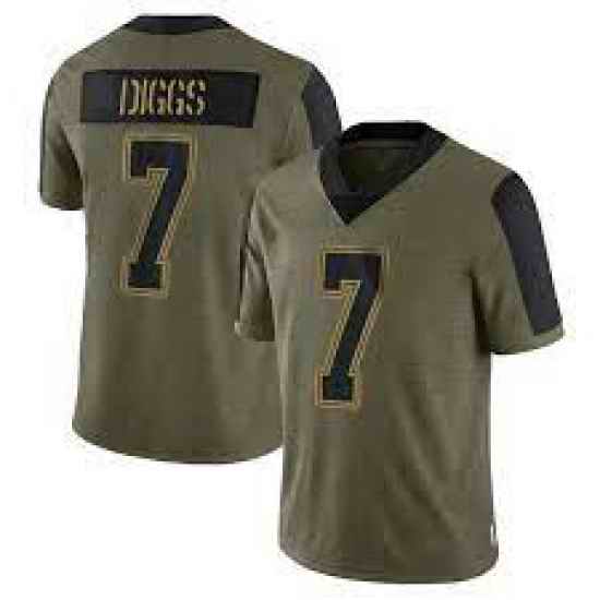 Men Dallas Cowboys Trevon Diggs #7 Limited 2021 Salute To Service Jersey->women nfl jersey->Women Jersey