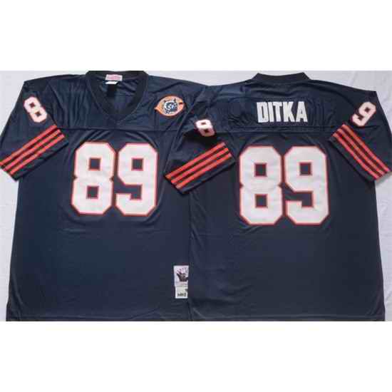 Men Chicago Bears #89 DITKA Navy Limited NFL Jersey->buffalo bills->NFL Jersey