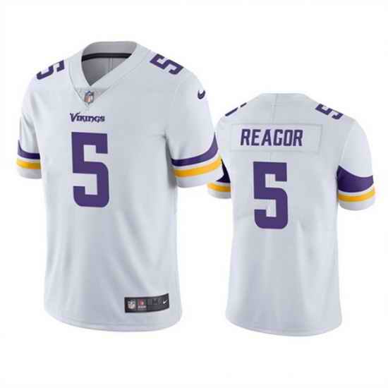 Men's Minnesota Vikings #5 Jalen Reagor White Vapor Untouchable Stitched Jersey->minnesota vikings->NFL Jersey
