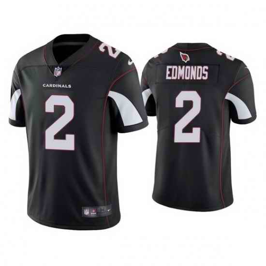 Men Arizona Cardinals #2 Chase Edmonds Black Vapor Untouchable Limited Stitched Jersey->baltimore ravens->NFL Jersey