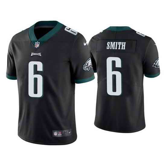 Youth Philadelphia Eagles #6 DeVonta Smith Black Vapor Untouchable Limited Stitched Football Jersey->youth nfl jersey->Youth Jersey