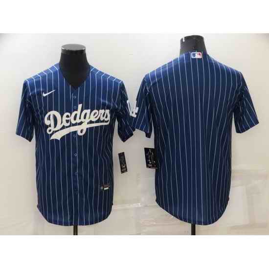 Men Los Angeles Dodgers Blank Navy Cool Base Stitched jersey->los angeles dodgers->MLB Jersey