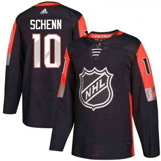 Youth Adidas St Louis Blues #10 Brayden Schenn Authentic Black 2018 All Star Central Division NHL Jersey->youth nhl jersey->Youth Jersey