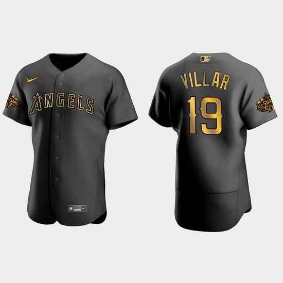 Men Los Angeles Angels Jonathan Villar 2022 Mlb All Star Game Authentic Black Men Jersey->2022 all star->MLB Jersey