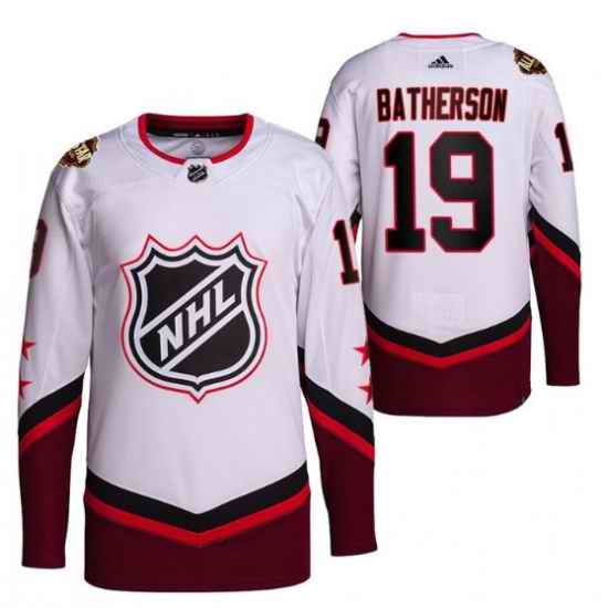 Men Ottawa Senators #19 Drake Batherson 2022 All Star White Stitched Jersey->new york rangers->NHL Jersey