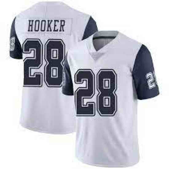 Men Dallas Cowboys Nike Malik Hooker Limited White Thanksgivens Vapor Untouchable Jersey->dallas cowboys->NFL Jersey