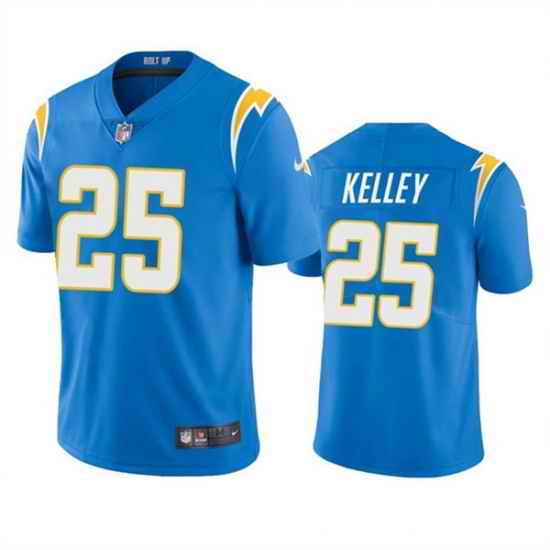 Men's Los Angeles Chargers #25 Joshua Kelley Blue Vapor Untouchable Limited Stitched Jersey->minnesota vikings->NFL Jersey