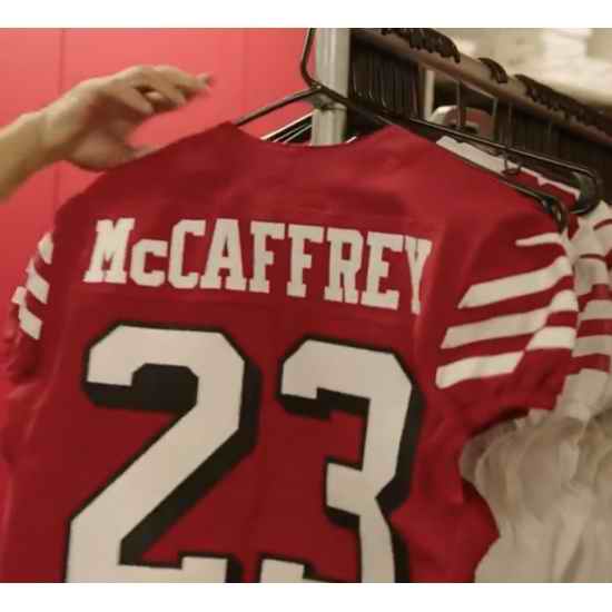 Men San Francisco 49ers Christian McCaffrey Nike Red Vapor Untouchable Limited Stitched Jersey->women nfl jersey->Women Jersey
