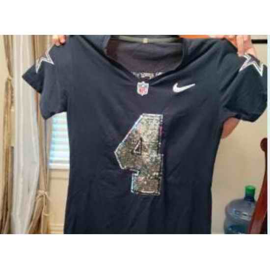 Cowboys #4 Prescott Fashion jersey->oklahoma city thunder->NBA Jersey