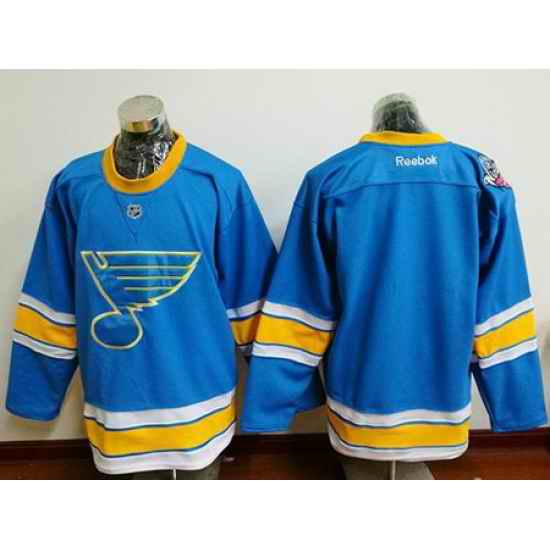 Blues Blank Light Blue 2017 Winter Classic Stitched NHL Jersey->youth nhl jersey->Youth Jersey