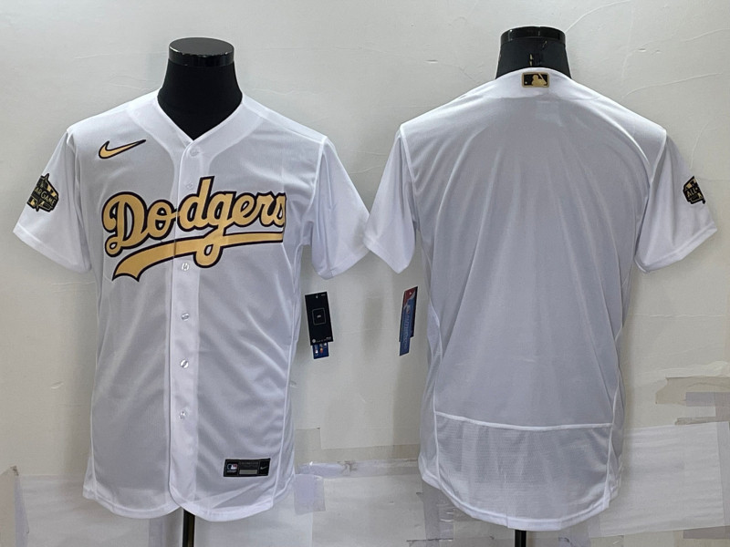 Dodgers Blank White Nike 2022 MLB All Star Flexbase Jersey->minnesota twins->MLB Jersey