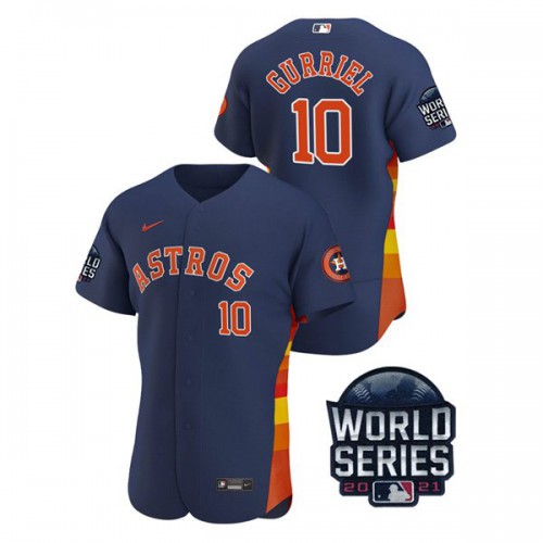 Houston Houston Astros #10 Yuli Gurriel Men’s Nike 150th Anniversary 2021 World Series Authentic MLB Jersey – Navy Men’s->youth mlb jersey->Youth Jersey
