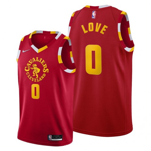 Cleveland Cleveland Cavaliers #0 Kevin Love Men’s 2021-22 City Edition Red NBA Jersey Men’s->women nfl jersey->Women Jersey