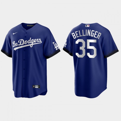 Los Angeles Los Angeles Dodgers #35 Cody Bellinger Nike Men’s 2021 City Connect Game MLB Jersey Royal Men’s->youth mlb jersey->Youth Jersey