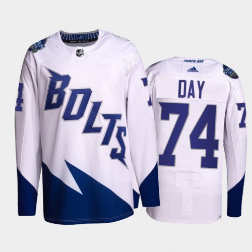 Adidas Tampa Bay Lightning #74 Sean Day Men’s 2022 Stadium Series Authentic NHL Jersey – White Men’s->women nhl jersey->Women Jersey