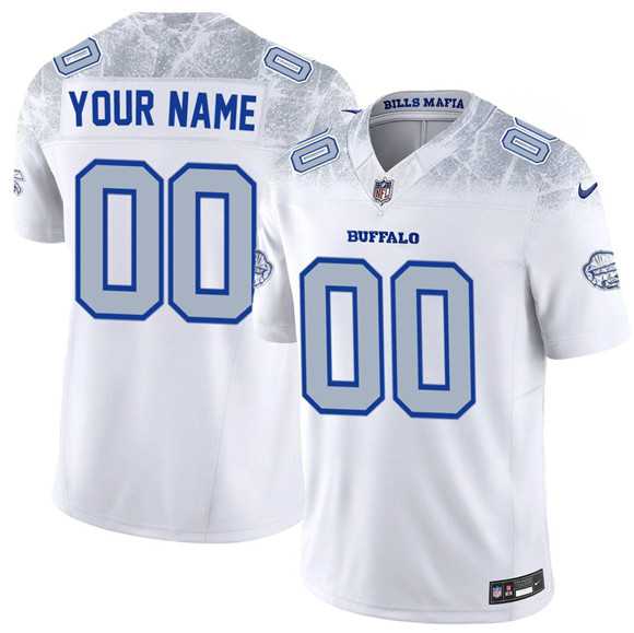 Men%27s Buffalo Bills Active Player Custom White 2025 F.U.S.E. %27Rivalries%27 Vapor Untouchable Limited Football Stitched Jersey->customized nfl jersey->Custom Jersey
