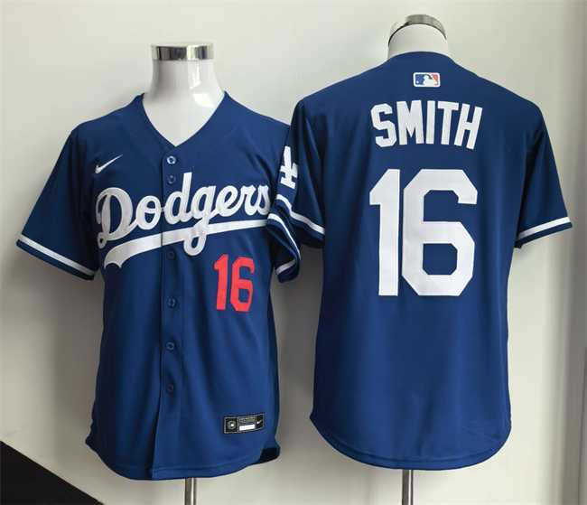 Men%27s Los Angeles Dodgers #16 Will Smith Royal Limited Stitched Jersey->los angeles dodgers->MLB Jersey