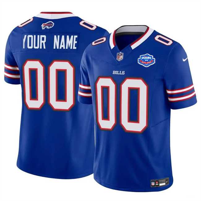Men & Women & Youth Buffalo Bills Active Player Custom Blue 2025 F.U.S.E. With Farewell Patch Vapor Untouchable Limited Stitched Jersey->orlando magic->NBA Jersey