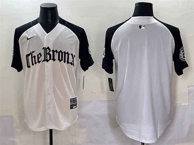 Men%27s New York Yankees Blank White Black %27Gothic Legacy Edition%27 Vapor Premier Limited Stitched Baseball Jersey->new york yankees->MLB Jersey