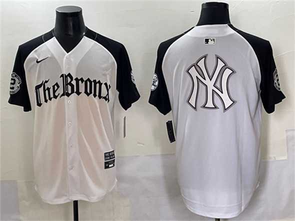 Men%27s New York Yankees Team Big Logo White Black %27Gothic Legacy Edition%27 Vapor Premier Limited Stitched Baseball Jerseys->new york yankees->MLB Jersey