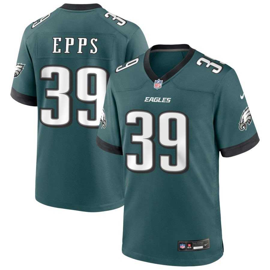 Men & Women & Youth Philadelphia Eagles #39 Marcus Epps Green 2025 Vapor Untouchable Limited Stitched Jersey->tampa bay buccaneers->NFL Jersey