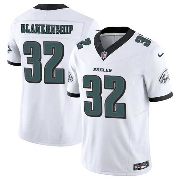 Men & Women & Youth Philadelphia Eagles #32 Reed Blankenship White 2025 F.U.S.E. Vapor Untouchable Limited Stitched Jersey->philadelphia eagles->NFL Jersey