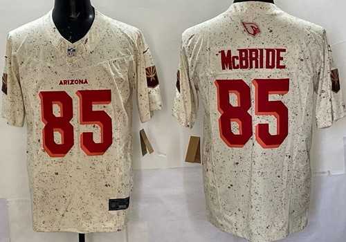 Men%27s Arizona Cardinals #85 Trey McBride Limited Cream %27Rivalries%27 FUSE Vapor Jersey Dzhi->baltimore ravens->NFL Jersey