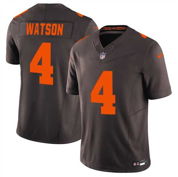 Men%27s Cleveland Browns #4 Deshaun Watson Brown 2025 F.U.S.E. Alpha Dawg Limited Stitched Jersey Dzhi->chicago bears->NFL Jersey