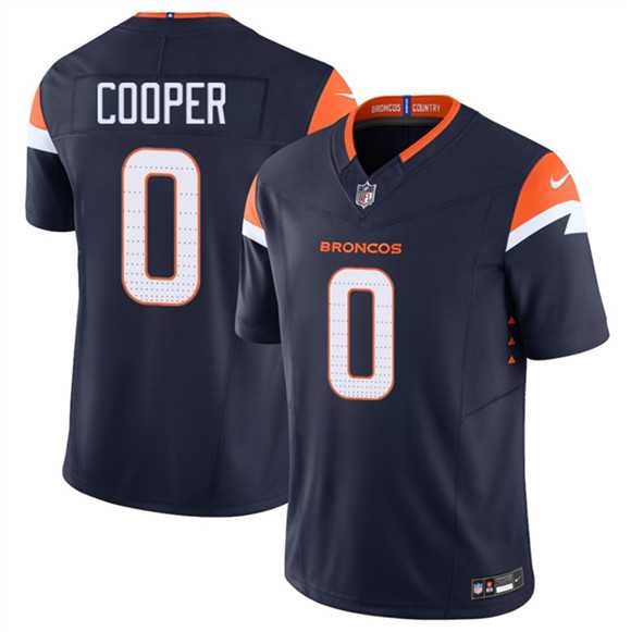Men%27s Denver Broncos #0 Jonathon Cooper Navy F.U.S.E. Vapor Limited Stitched Jersey Dzhi->cleveland browns->NFL Jersey
