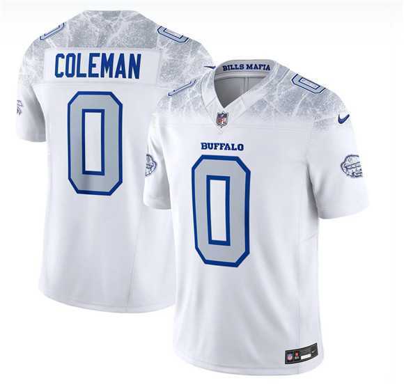 Men%27s Buffalo Bills #0 Keon Coleman White 2025 F.U.S.E. %27Rivalries%27 Vapor Limited Football Stitched Jersey Dzhi->cleveland browns->NFL Jersey