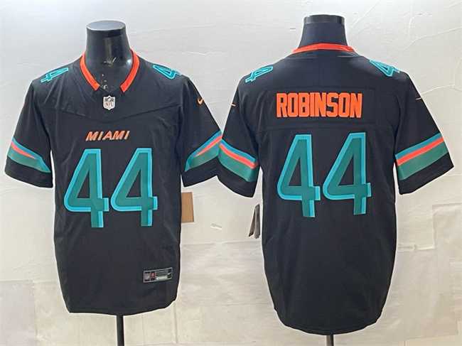 Mens Miami Dolphins #44 Chop Robinson Black 2025 F.U.S.E. Rivalries Vapor Limited Stitched Jersey Dzhi->miami dolphins->NFL Jersey