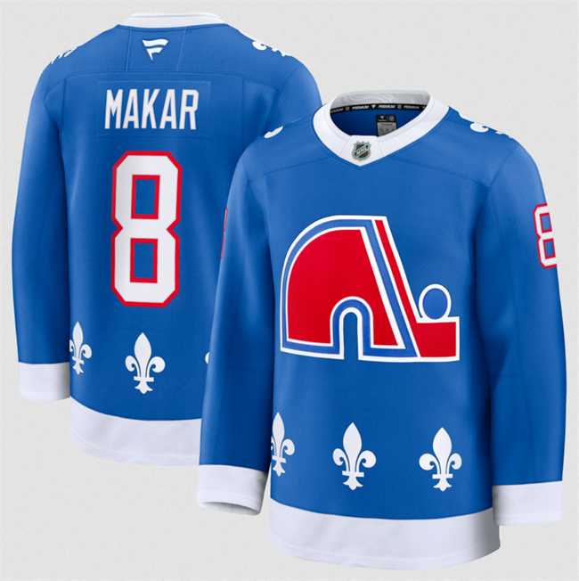 Men%27s Colorado Avalanche #8 Cale Makar Blue 2025 Alternate Stitched Jersey Dzhi->washington commanders->NFL Jersey