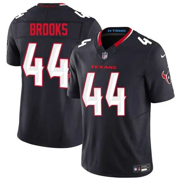 Mens Houston Texans #44 British Brooks Navy 2025 F.U.S.E. Vapor Limited Stitched Jersey Dzhi->houston texans->NFL Jersey