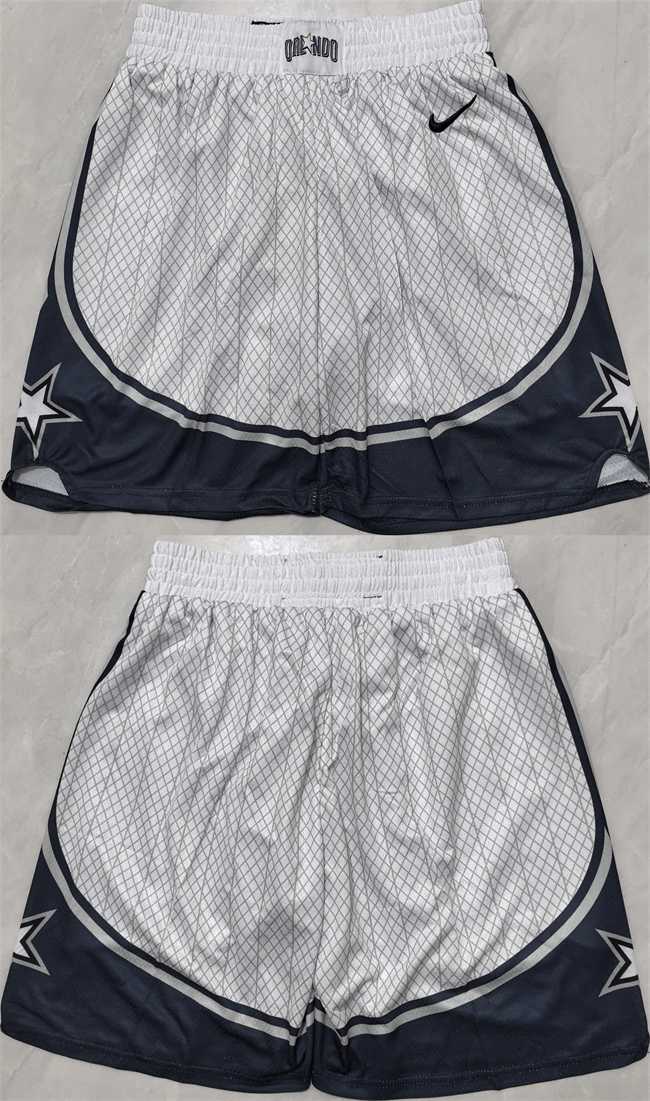 Men%27s Orlando Magic Silver 2025 City Edition Shorts(Run Small)->boston celtics->NBA Jersey