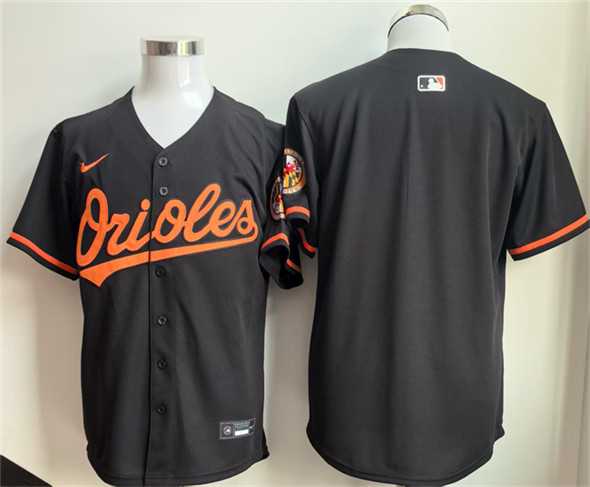 Mens Baltimore Orioles Blank Black 2025 Alternate Limited Stitched Jersey->baltimore orioles->MLB Jersey
