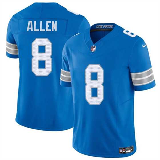 Men & Women & Youth Detroit Lions #8 Kyle Allen Blue 2025 F.U.S.E. Vapor Limited Stitched Jersey->denver broncos->NFL Jersey