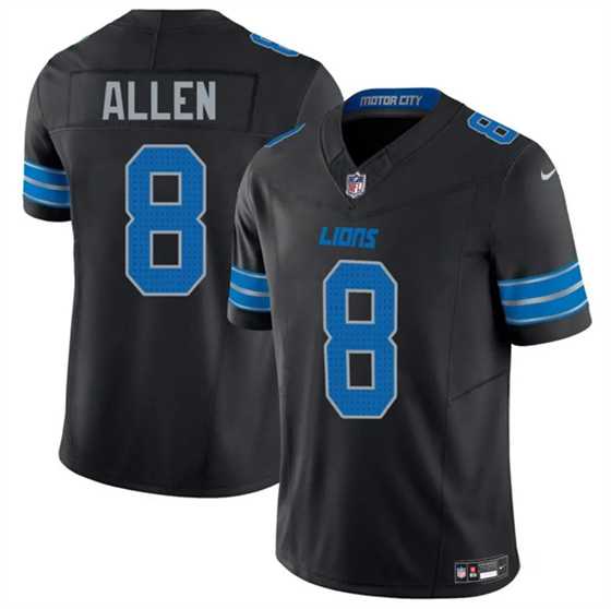 Men & Women & Youth Detroit Lions #8 Kyle Allen Black 2025 F.U.S.E. Vapor Limited Stitched Jersey->cleveland browns->NFL Jersey