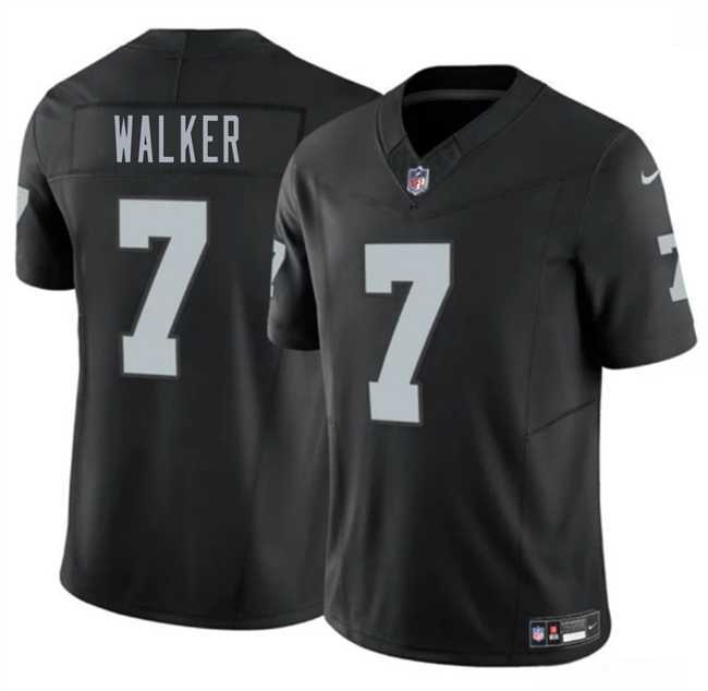 Men%27s Las Vegas Raiders #7 Quay Walker Black 2026 F.U.S.E. Vapor Untouchable Limited Stitched Jersey Dzhi->los angeles chargers->NFL Jersey